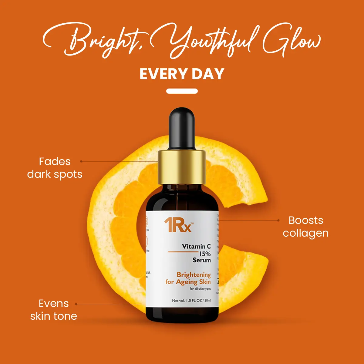 1RX Vitamin C 15% Face Serum